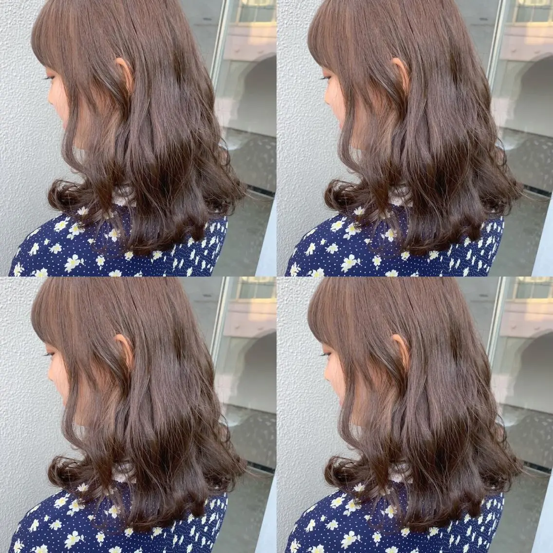 ロング カラー パーマ 艶髪・酸性ストレート フリツのヘアスタイル