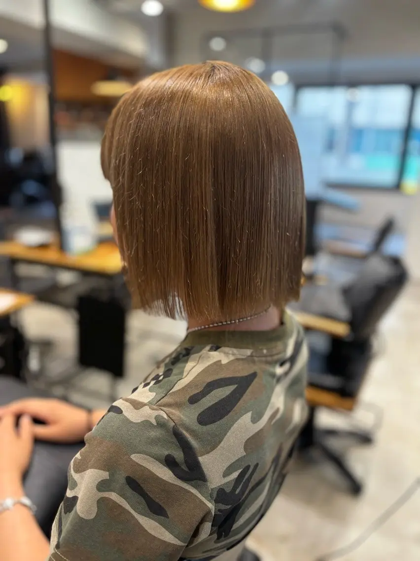 カット(5㎝以上)+ホームケアトリートメント付き🧴(COTA)の写真