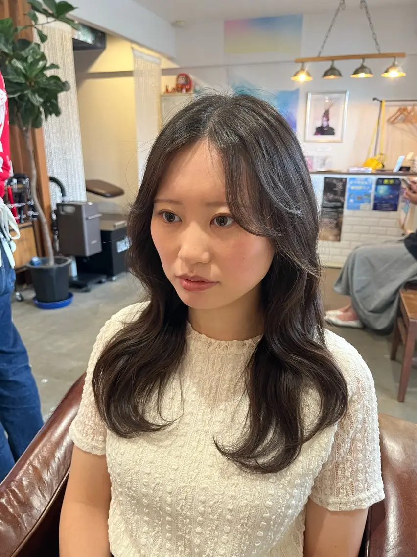 ロング 🫧透明感カラー× レイヤー🫧HARUのヘアスタイル