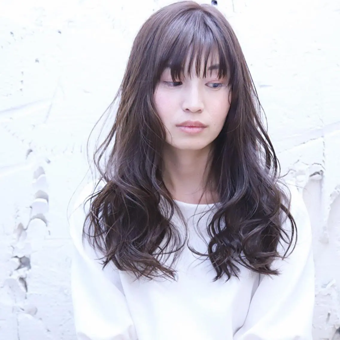ロング 中山 泰徳のヘアスタイル