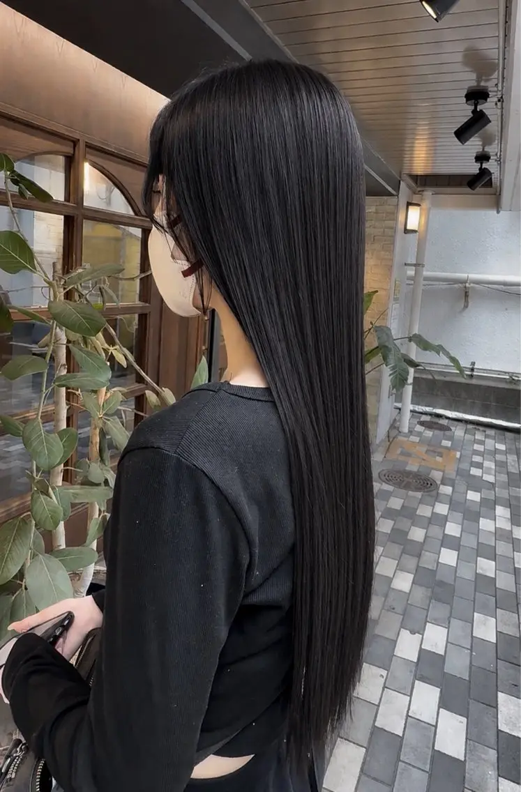 ロング 顔周り特化〜RIHO /CLUTCH博多のヘアスタイル
