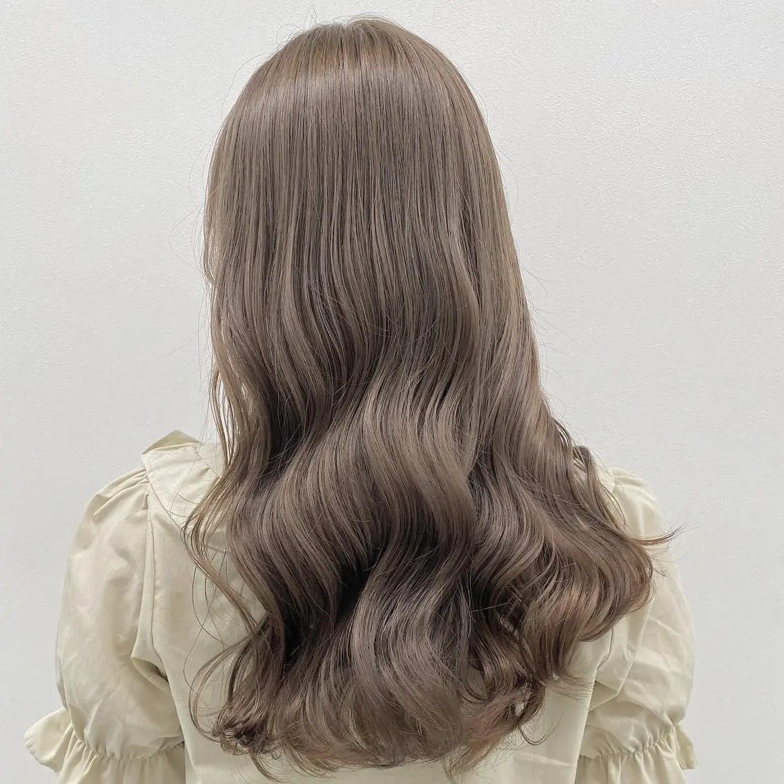 ロング カラー ヘアアレンジ ブラウンカラー 透明感カラー ヘアカラー トリートメント ヘッドスパ ヘアセット レイヤーダブルカラー KYONのヘアスタイル