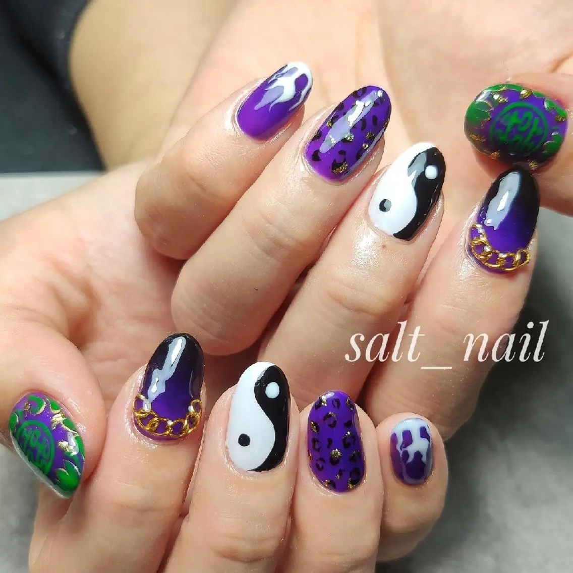 ネイル 韓国ネイル 個人サロン saltnailのネイルデザイン