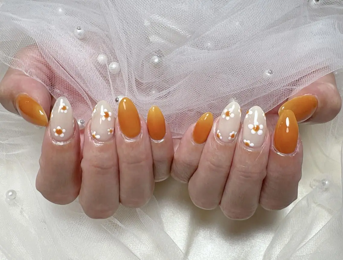 ネイル ハンドネイル ハンドケア 🎀長さだし船橋🎀 ネイルサロンのネイルデザイン