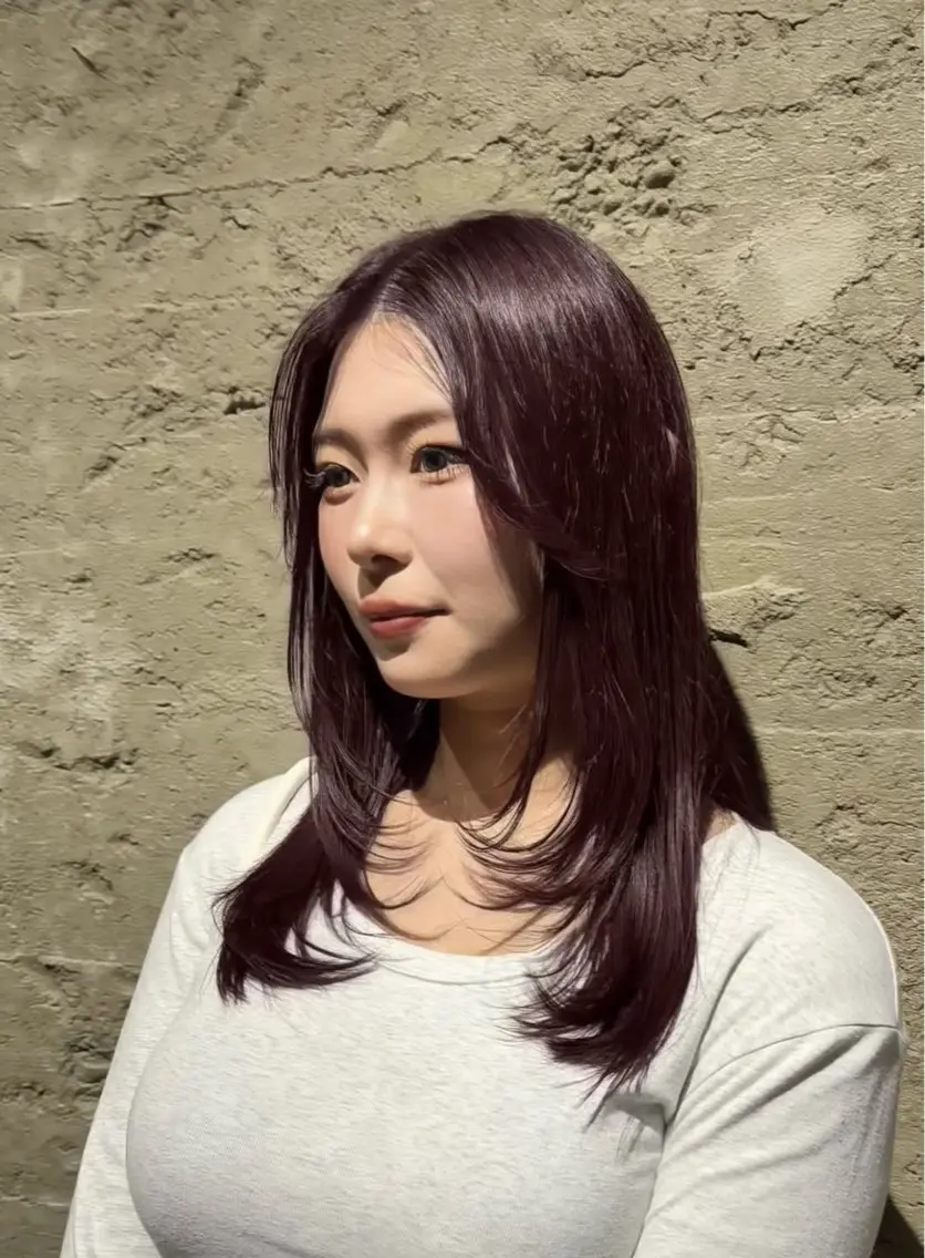 ロング カラー ヘアカラー sou yuhiのヘアスタイル