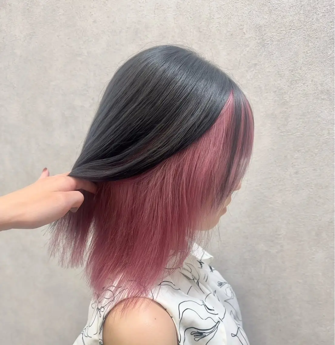 セミロング カラー カット ヘアカラー トリートメント 🎀リオ🎀/ 推しカラーのヘアスタイル