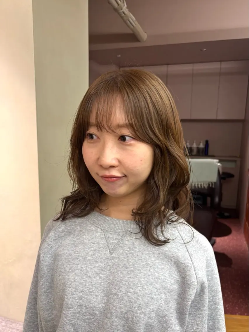 カラー ヘアカラー pazu🪡 透明感カラー⟡.·のヘアスタイル