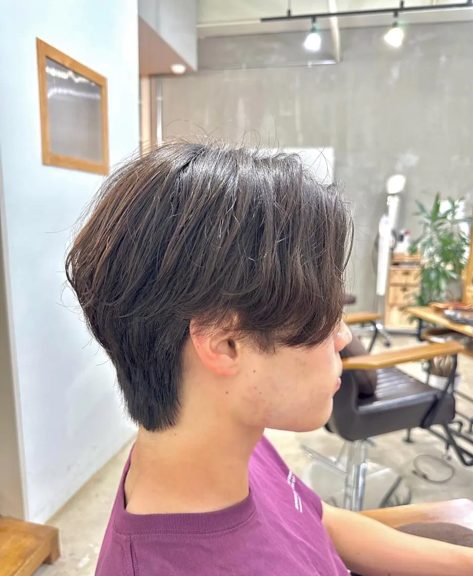【ミニモ限定】カット＋メンズパーマ👦🏻の写真