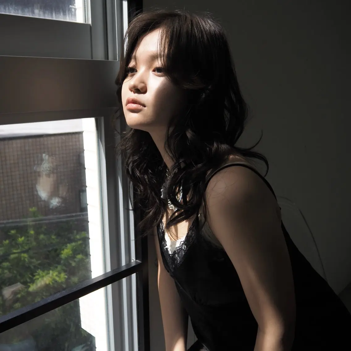 ロング カラー ブラウンカラー ナチュラルブラウン くびれヘア 韓国風ヘア レイヤーカット yuki/矢場町/ JILLSTUDIOのヘアスタイル