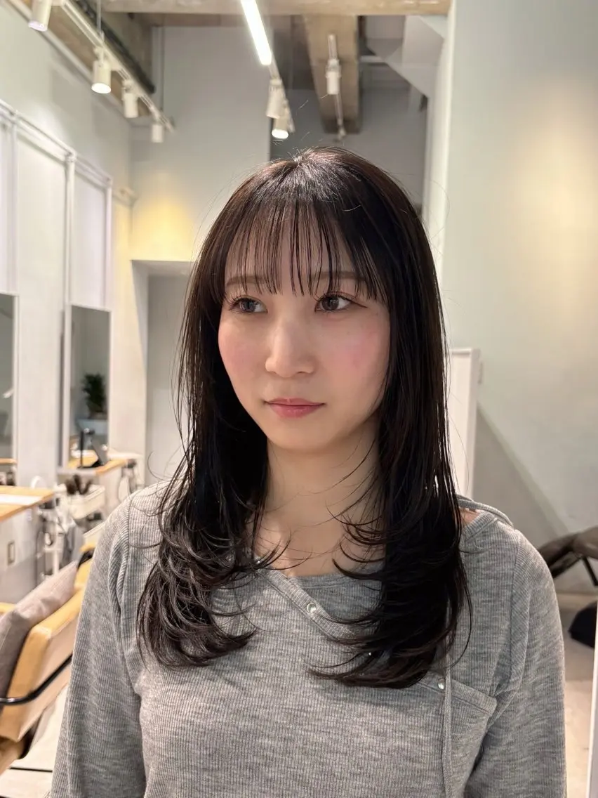ワンカラー➕髪質改善treatment🌷✨の写真