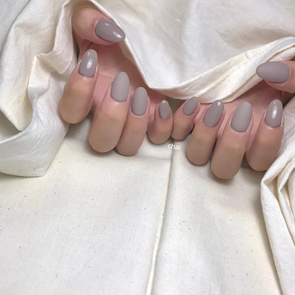 ネイル マットネイル ハンドネイル chai nail _ai📍鶴橋/桃谷のネイルデザイン