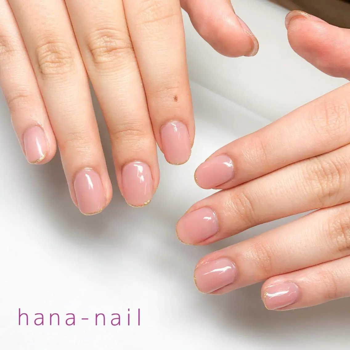 ネイル ラメ(グリッター) Kao hana-nailのネイルデザイン