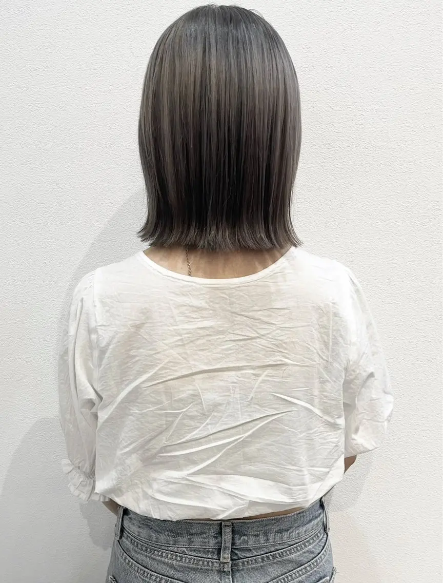 ショート カット ヘアカラー トリートメント MYRTLE TSUNODAのヘアスタイル