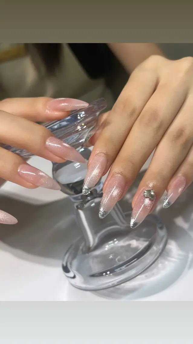 ネイル シンプルネイル ハンドネイル MUA aoiのネイルデザイン