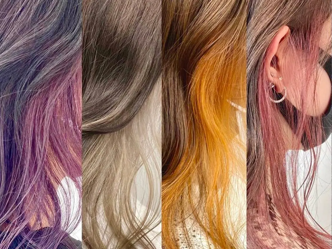 セミロング カラー ヘアアレンジ ネイル アディクシーカラー ブリーチ イヤリングカラー イルミナカラー インナーカラー ヘアカラー トリートメント 一人一人の輝きを 心を込めてのヘアスタイル