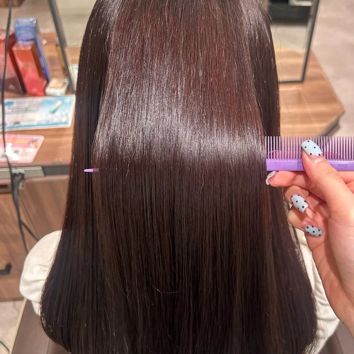 ロング 🩵ྀི髪質改善/ ちもも🩵ྀིのヘアスタイル