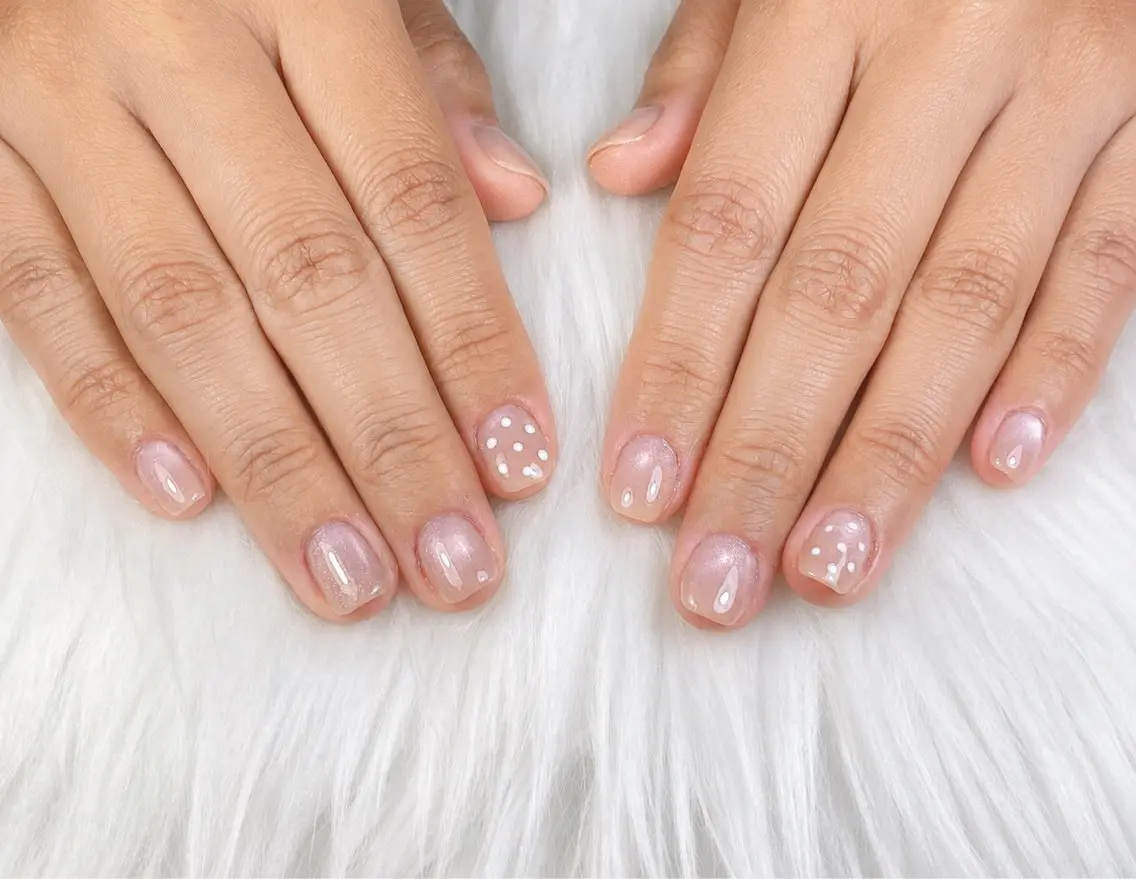 ネイル ドット シンプルネイル いの Quinのネイルデザイン