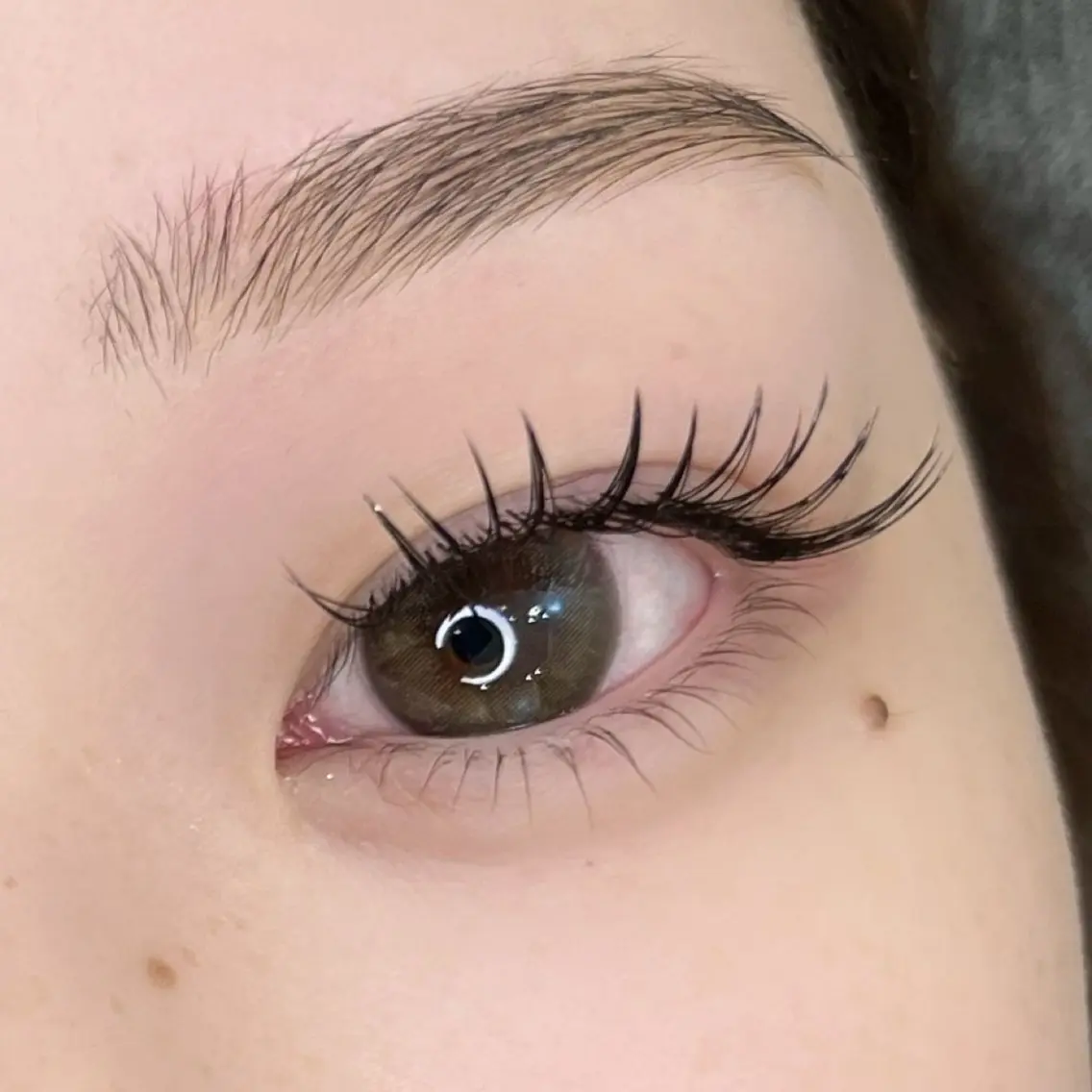 オフ無料🤍フラットラッシュ100本！美容液コーティング付き✨の写真