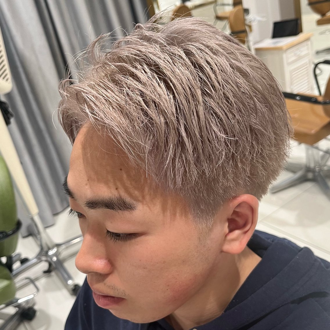 メンズ 三条メンズパーマ⚽️ 髙井 陽のヘアスタイル