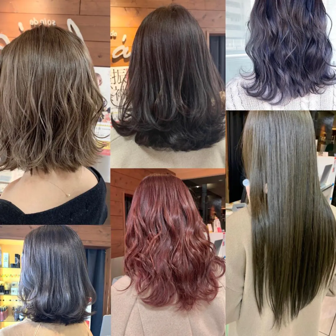 ミディアム ヘアカラー レイヤー/艶髪カラー 森本くるみのヘアスタイル