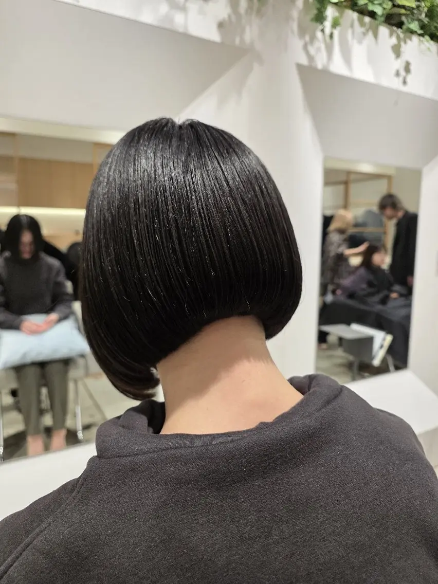 ミディアム カット トリートメント ✂髪質改善ストレート NO.1 深澤 颯斗のヘアスタイル