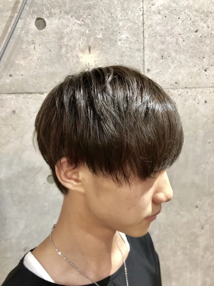 ショート カラー メンズ The Ect 江坂Kurumiのヘアスタイル