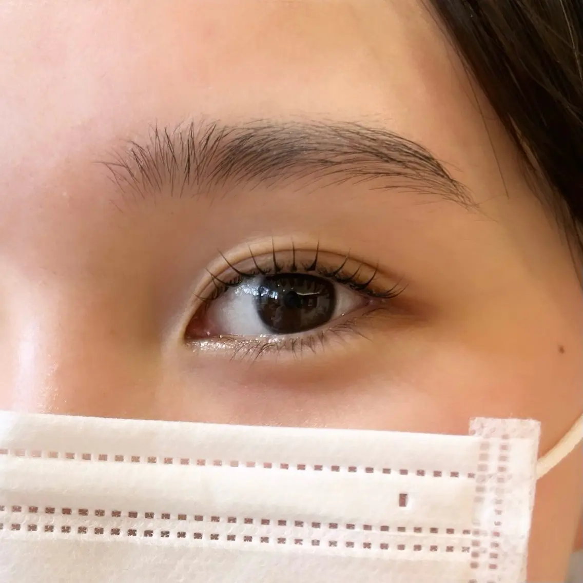 お目元パッチリ🧡上下まつげパーマ× アイシャンプー付き🎀✨の写真