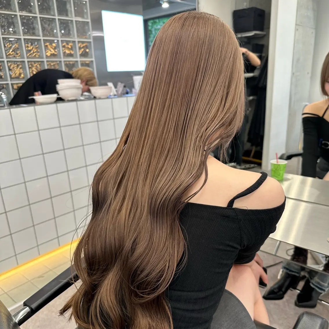 ロング カラーモデル募集🎀 朋美のヘアスタイル