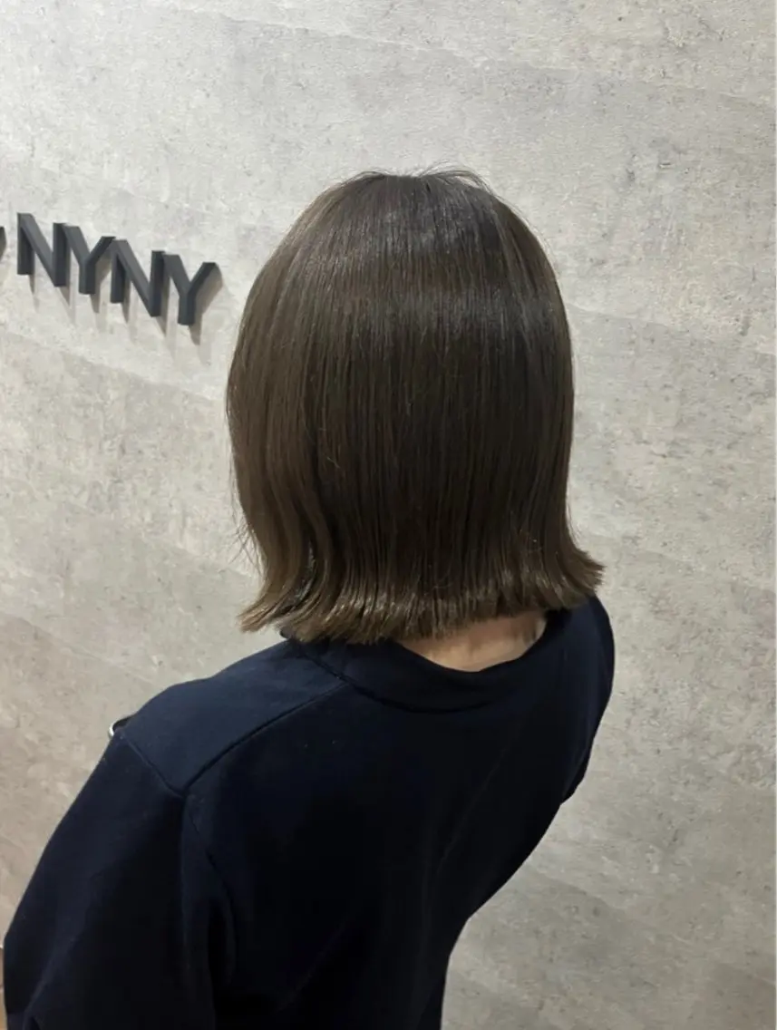 ミディアム カット ヘアカラー Grow by NYNY 田代 紀恵のヘアスタイル