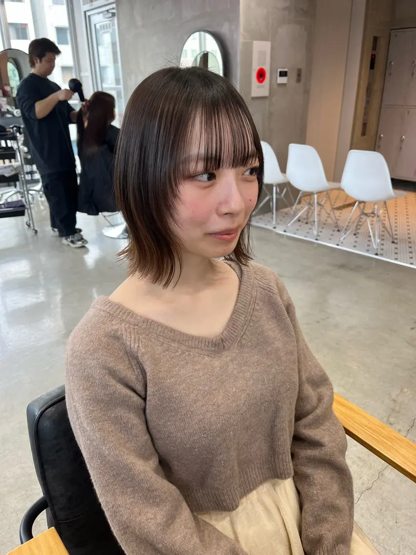 ミディアム 大友 正晴のヘアスタイル