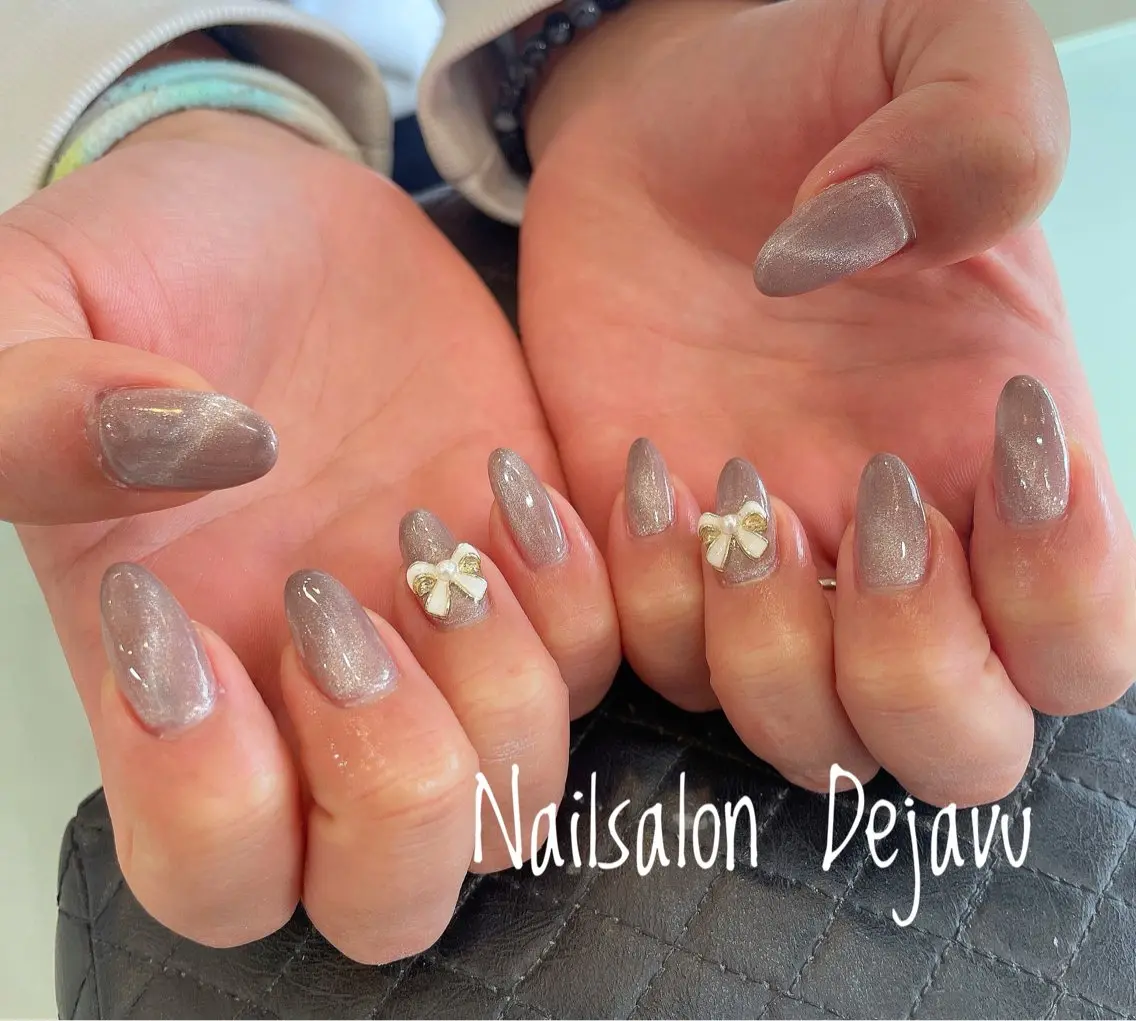 ネイル マグネットネイル Nail salon Dejavu 🌿のネイルデザイン