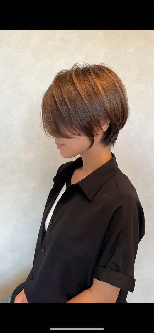 ショート 狩野 純一郎のヘアスタイル