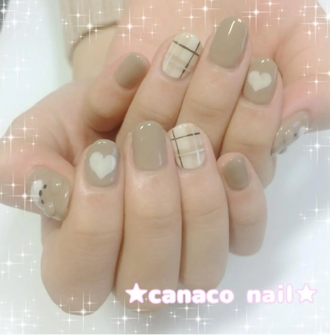 ネイル アートネイル ジェルネイル パラジェル ストーンネイル ハンドネイル ハンドケア ベテランネイル cnc nailのネイルデザイン