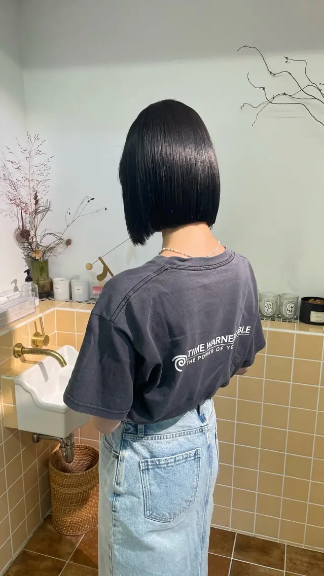 ⚪️カット&トリートメント⚪️似合わせカット＋Aujua 〔2 step〕treatmentの写真