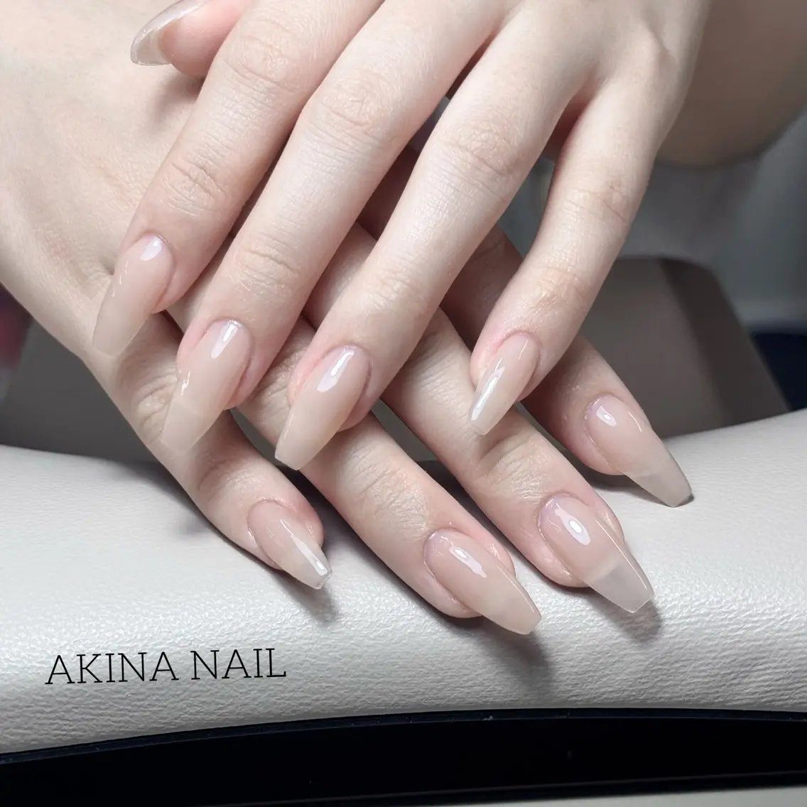 セミロング ハンドネイル Akina Nail 亀戸のネイルデザイン
