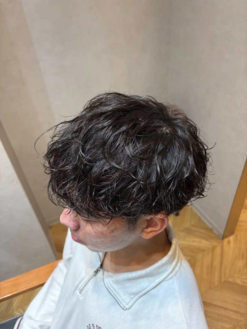 ショート パーマ カット パーマ 💜N°大分💜 三浦のヘアスタイル