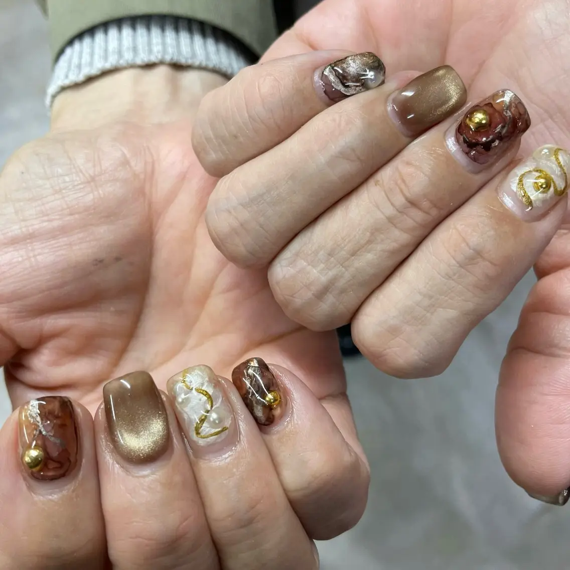 ネイル ハンドネイル ひめか🫁 推し概念・個性派のネイルデザイン