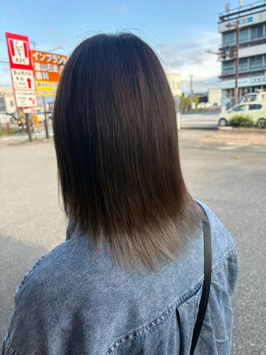 ミディアム 丹羽 来夢のヘアスタイル