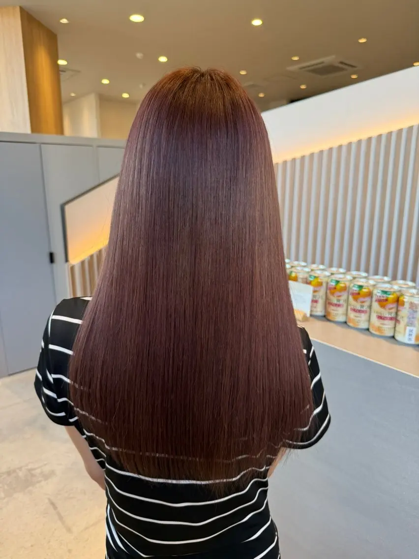 カラー 馬場 美咲のヘアスタイル