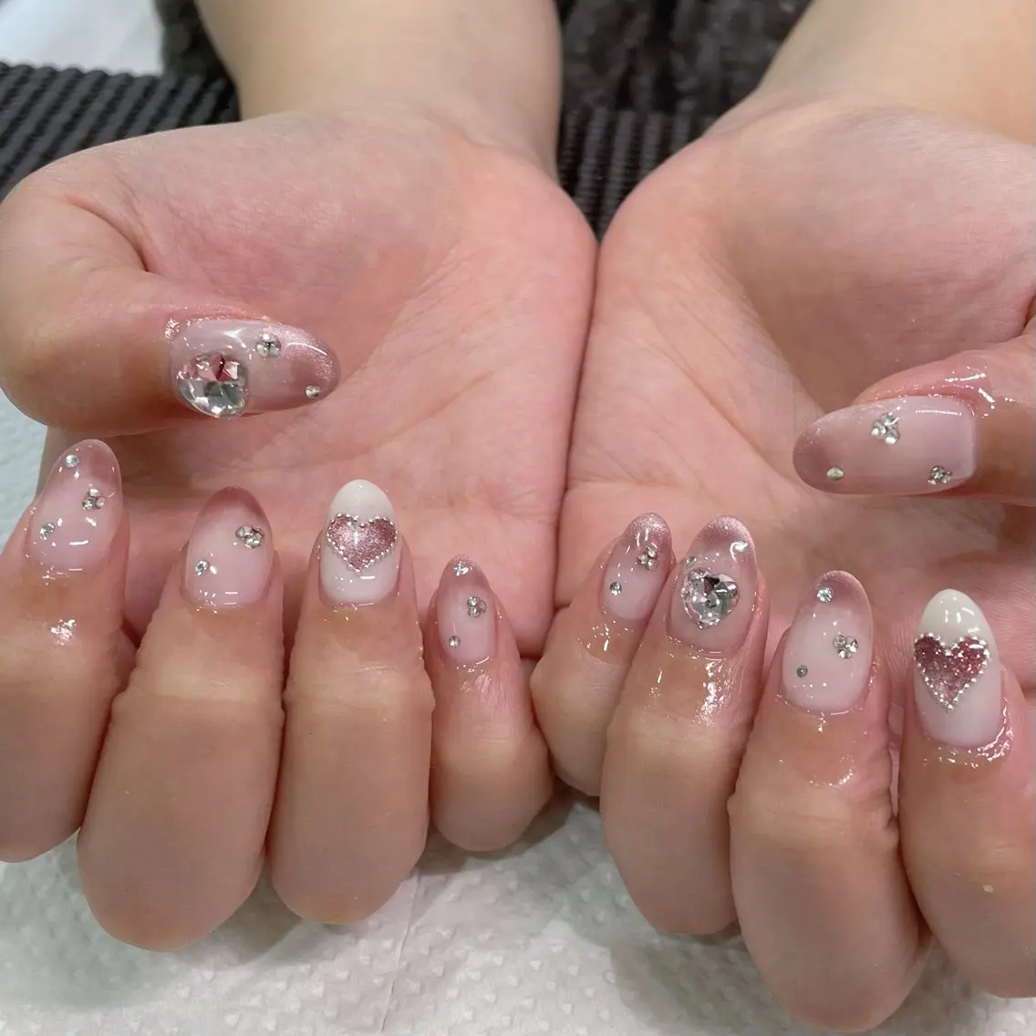 ネイル グラデーション マグネットネイル Ricnail☾ ayanoのネイルデザイン