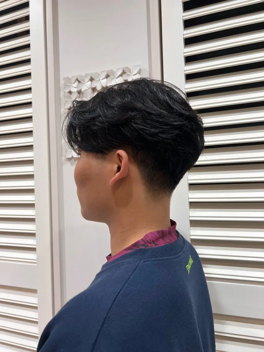 メンズカット+スタイリングの写真