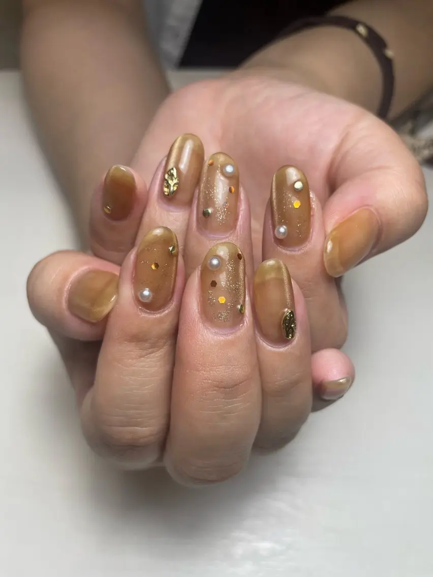ネイル Nail ビ爪のネイルデザイン