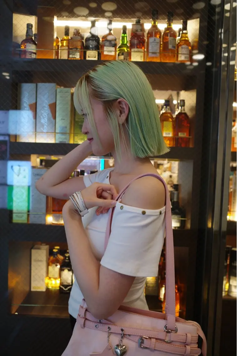 ミディアム カラー 新宿ブリーチ特化 YUGOのヘアスタイル