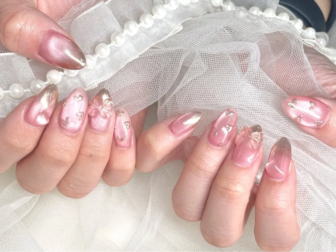 【デザインお任せ✨️】オフ込み🩵マグネットを使用したおまかせアート120分コースの写真
