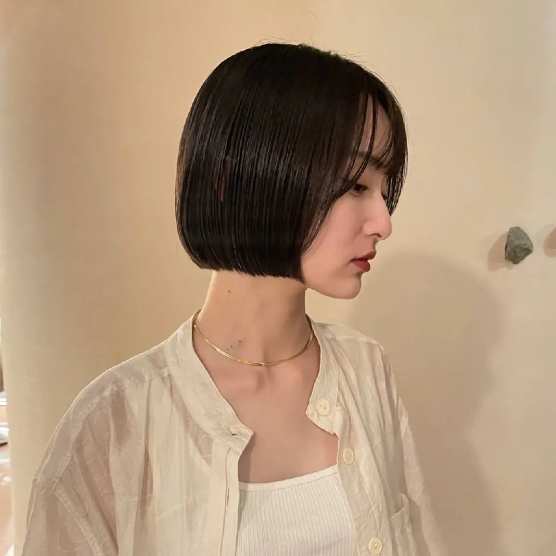 ショート カット ヘアカラー 川原田麻衣【薬院/平 尾/高宮】透明感🫧のヘアスタイル
