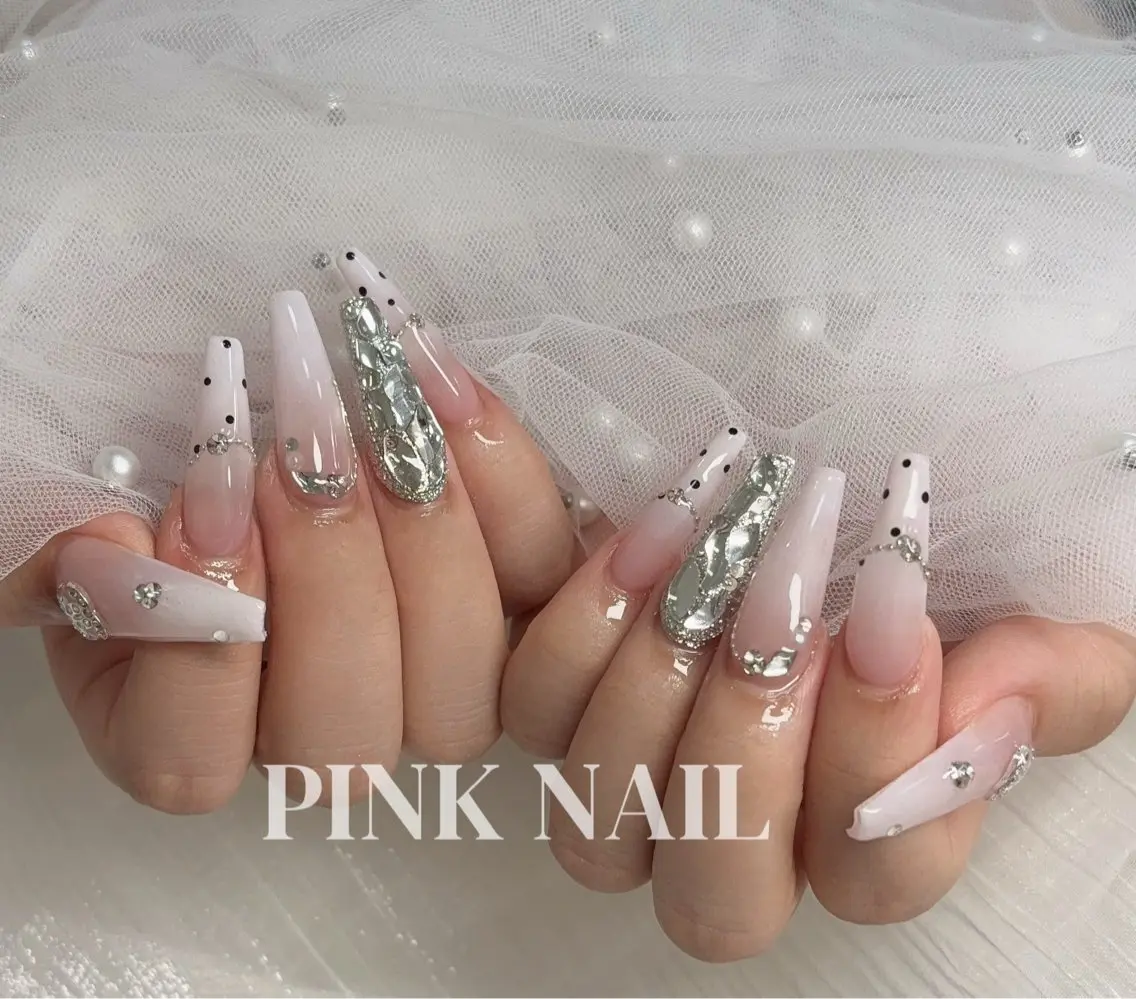 ネイル ハンドネイル pink nailのその他イメージ