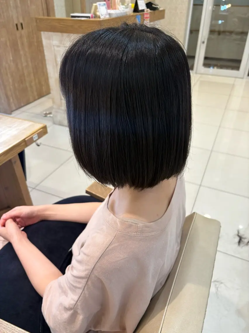 ショート ボブ 本厚木パーマ&ブリー チMEN'Sショートのヘアスタイル