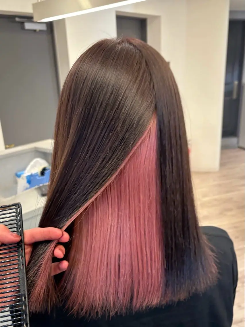 ロング カラー Loob.TOKYO YUUNAのヘアスタイル