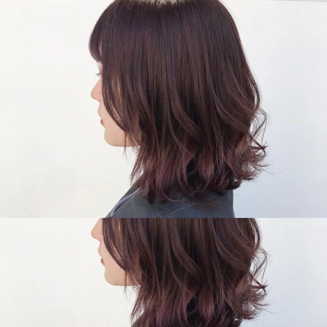 ミディアム カラー カット ヘアカラー パーマ トリートメント 嶋佐 昌大 シマサマオのヘアスタイル