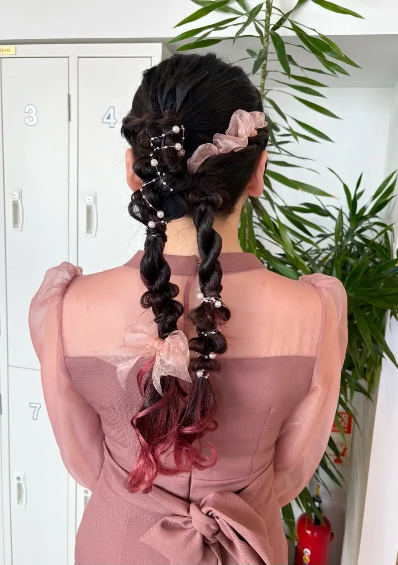 ヘアセット🌼の写真